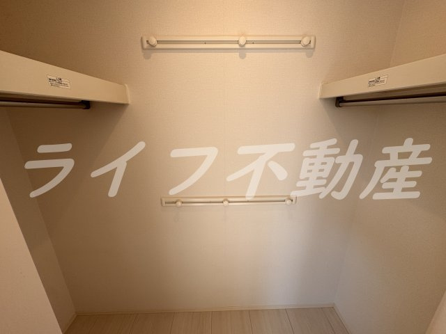メゾンエムズの収納|大きなものも収納できそうです