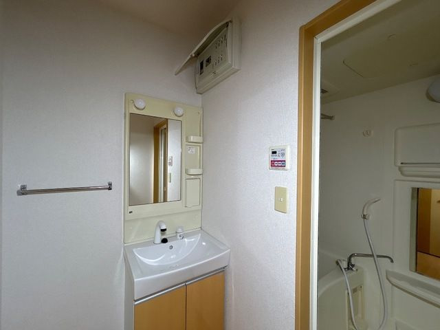 プチシャトーレストの洗面所|忙しい朝には欠かせない洗面所です