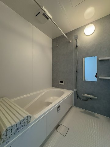 田川市川宮4期　新築戸建ての浴室|一日の疲れを癒す広々バスルーム♪