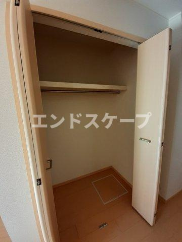 ジェルメⅡの収納|高崎、前橋のお部屋探しはエンドスケープまで！お客様の理想お聞かせ下さい♪
