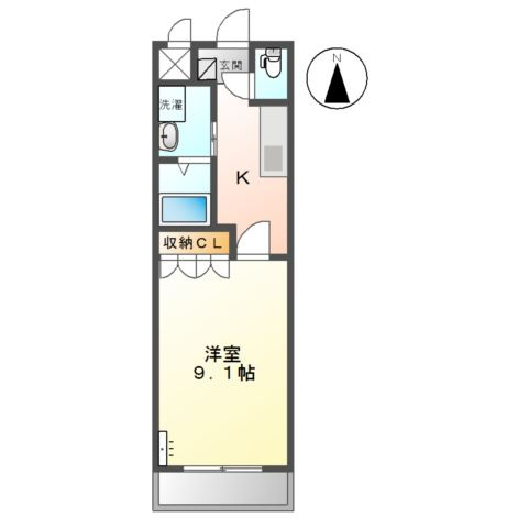 アーバン　ルピナスの間取り