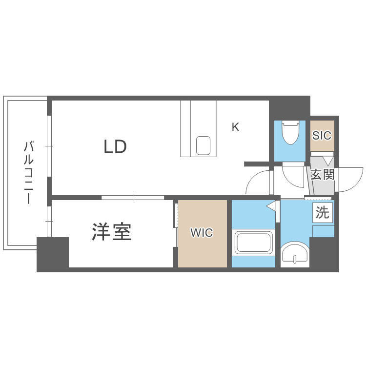 D.Clarest本庄東FJREの間取り