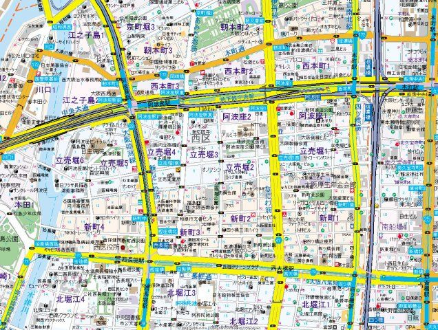 【地図】 | ラヴ心斎橋ウエスト
