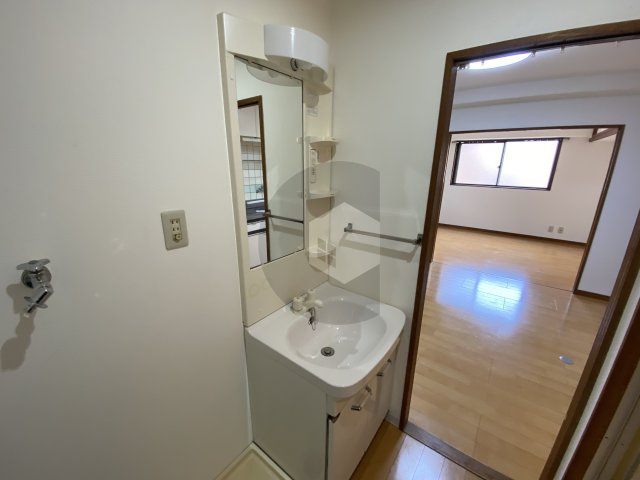 グロースパシフィック長田の独立洗面台