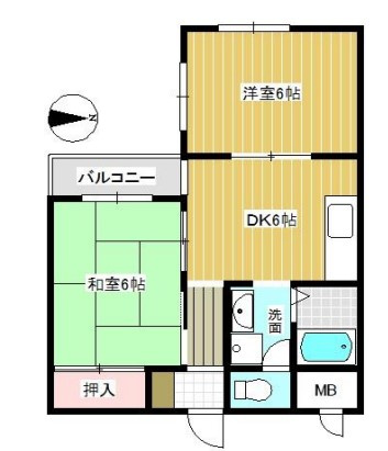 グロースパシフィック長田の間取り