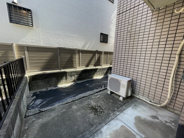 石屋川サンシャインのバルコニー
