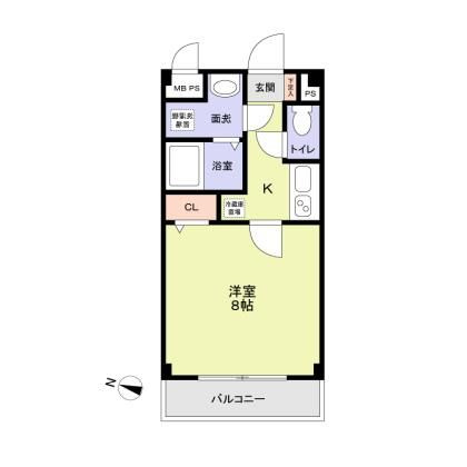 リアーレ蕨の間取り