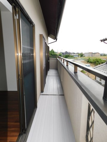 稲沢市田代１丁目の中古一戸建のバルコニー|◇バルコニー◇　　南面で陽当たり良好なワイドバルコニー♪　