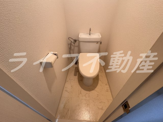 メゾン大和枚岡のトイレ|ゆったりとした空間のトイレです