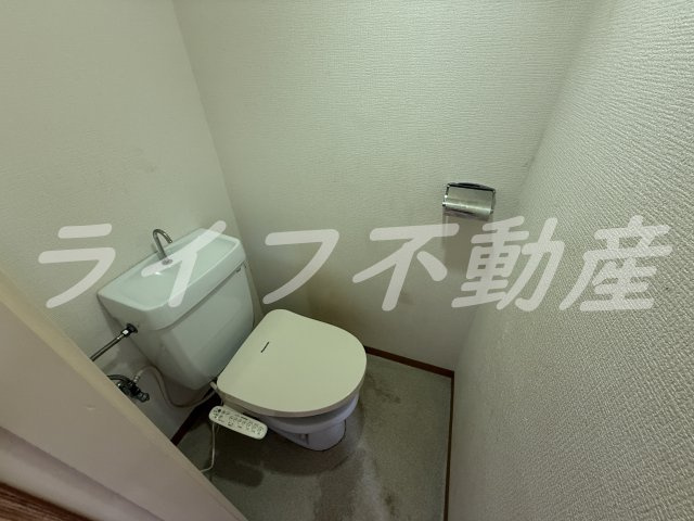 メゾン大和枚岡のトイレ|清潔感のあるトイレです