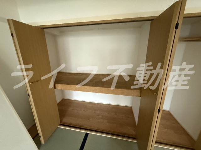 メゾン大和枚岡の収納|収納のためのスペースです
