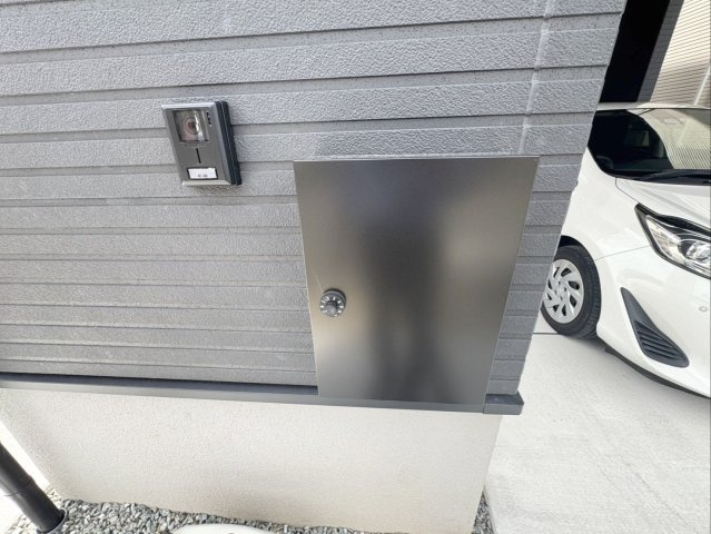糟屋郡粕屋町仲原　新築戸建　1・2号棟の設備|ダイヤル式の郵便受けです！