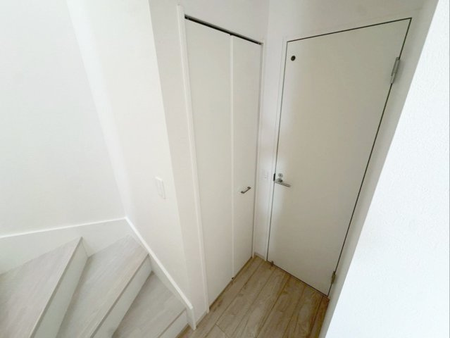 糟屋郡粕屋町仲原　新築戸建　1・2号棟の収納|【2階】日用品のストック収納にも便利な2階収納です！