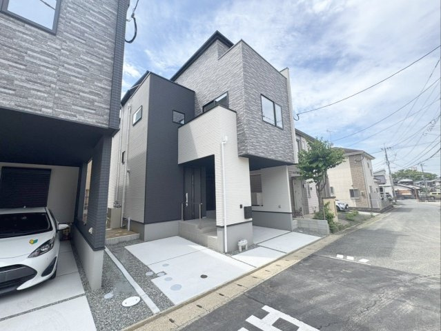 糟屋郡粕屋町仲原　新築戸建　1・2号棟の外観|【1号棟】2026年7月完成しました！