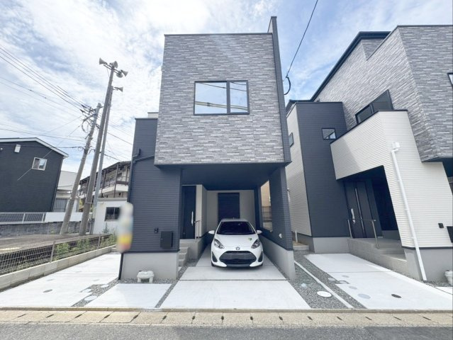 糟屋郡粕屋町仲原　新築戸建　1・2号棟の外観|【2号棟】2026年7月完成しました！