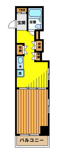 【間取り】 | ライオンズマンション初台3