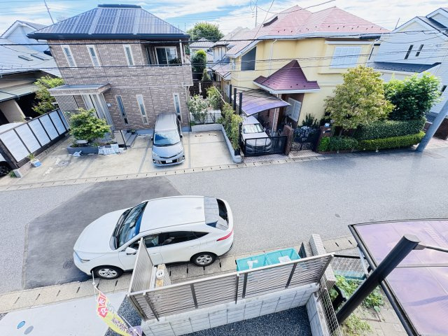 柏市柏の葉２丁目新築戸建（柏の葉12期）の展望|バルコニーより道路側眺望