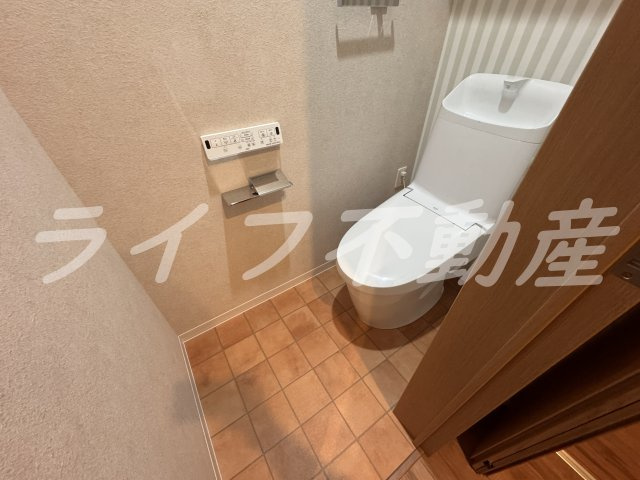 PORTO稲田本町のトイレ|コンパクトで使いやすいトイレです