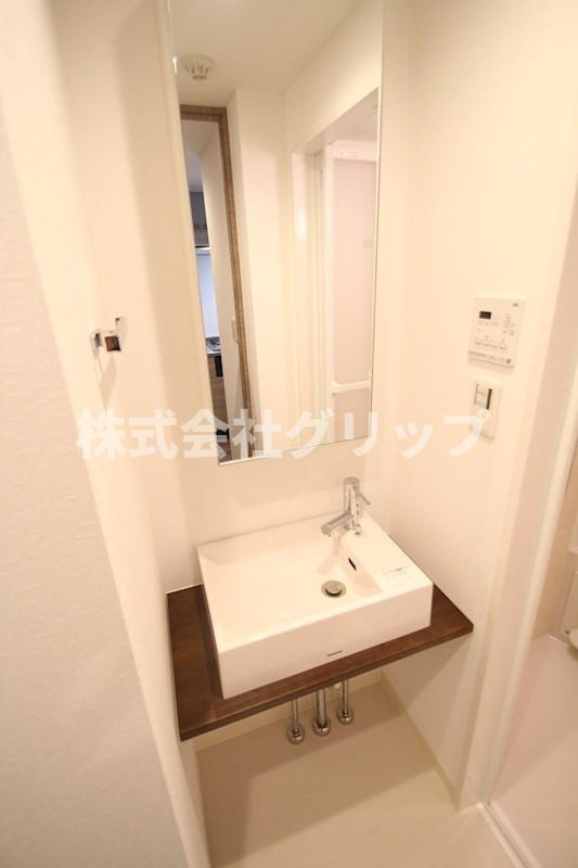 GRANDREVE横濱Ⅱの独立洗面台