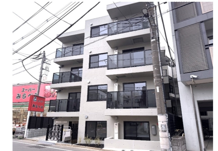 THE PALMS MUSE 新江古田の外観