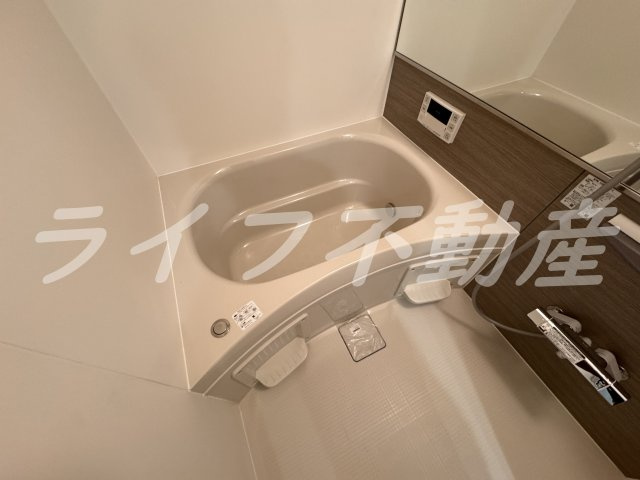Grace下六万寺町の浴室|落ち着いた空間のお風呂です