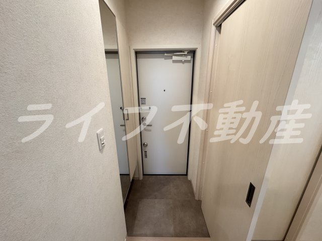 Grace下六万寺町の玄関|収納もある玄関です