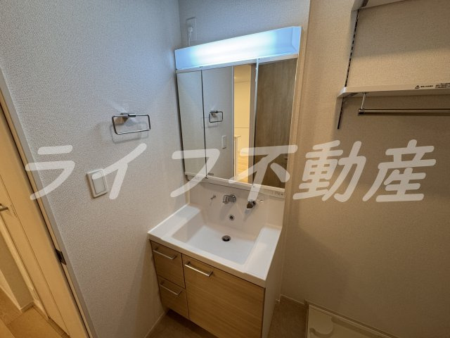 パークヴィラの独立洗面台|独立洗面台で身支度をすべて済ませてしまいましょう