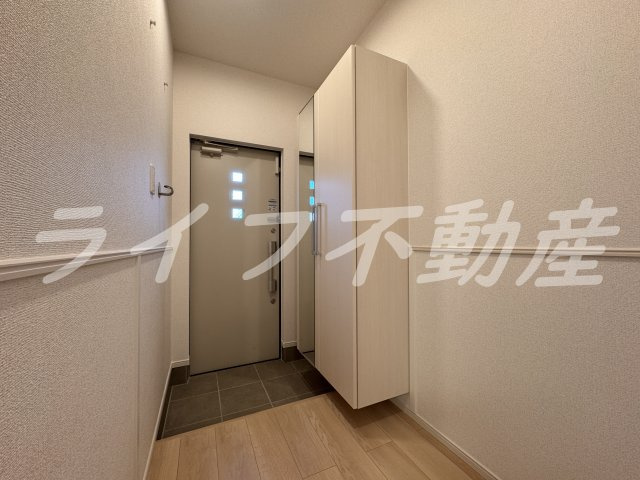 パークヴィラの玄関|きれいな玄関です