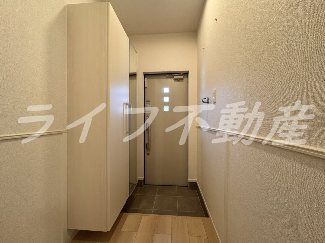 パークヴィラの玄関|ゆったりとした玄関です