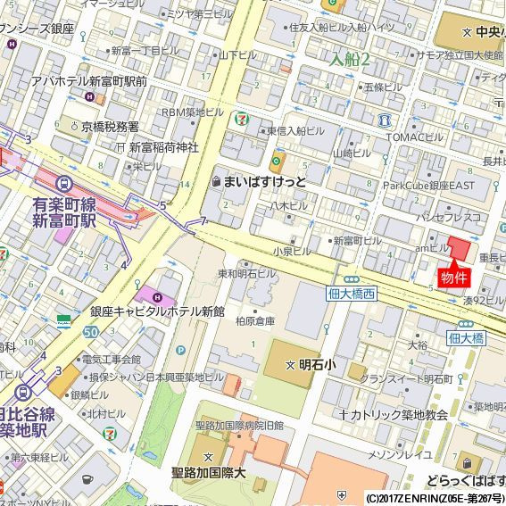 レゾン　アレグレの地図