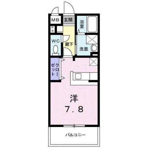フィオーレの間取り|使い勝手の良い間取りです♪