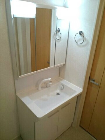 ガーデニアの洗面所|使いやすい洗面所です