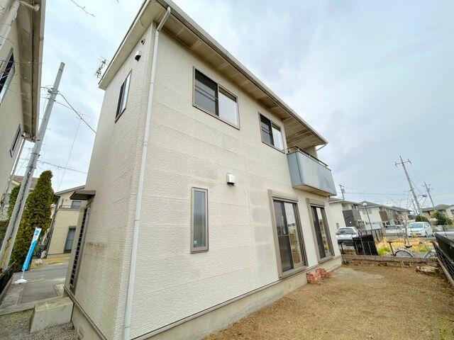 宇都宮市江曽島町　3ＳＬＤＫ　中古住宅の外観