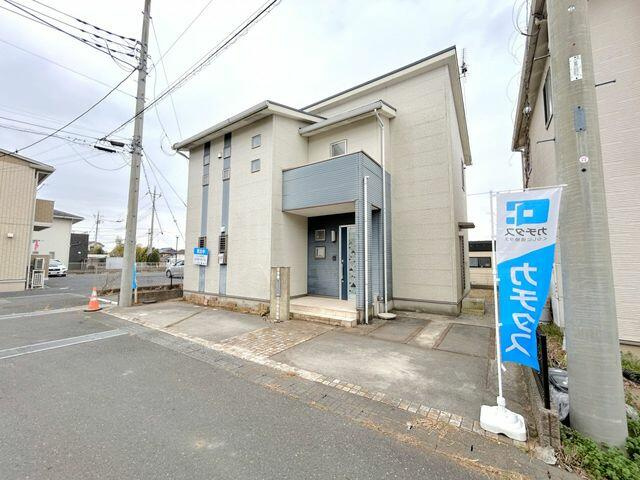 宇都宮市江曽島町　3ＳＬＤＫ　中古住宅の外観