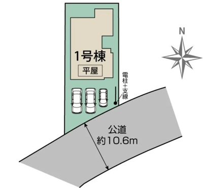 【区画図】 | 掛川市洋望台 新築一戸建て | 区画図です