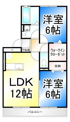 ラフレイシルの間取り