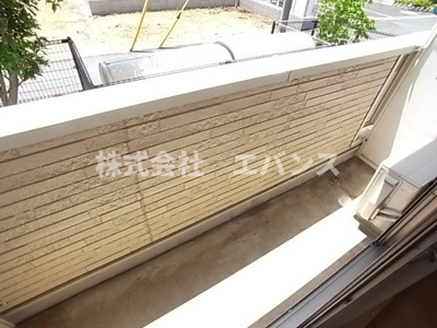 【バルコニー】 | ラフィネ山﨑 | 広々としたバルコニーです