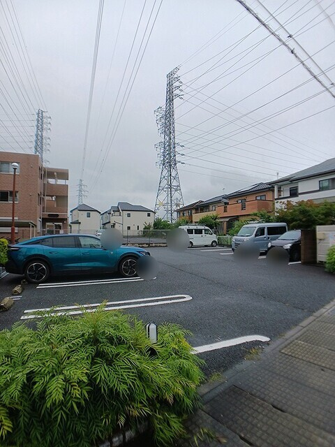ジェルメⅡの駐車場