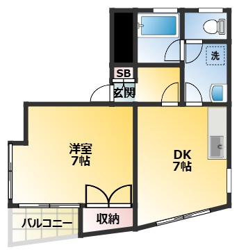 増渕ビルの間取り
