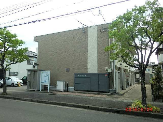レオパレスプチＫの外観
