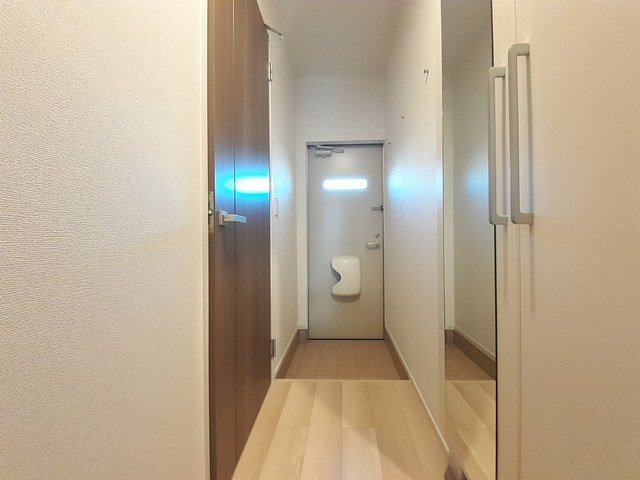 アイキューブ北代の玄関|毎日通る玄関はこちらです