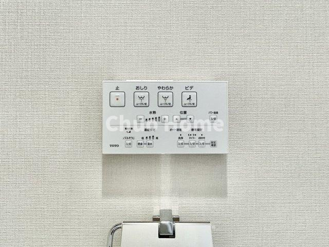 サンクタス森下の内装|【ウォシュレット】清潔に使いたいお手洗いには最適な設備です。もちろんウォームレットも標準装備です。