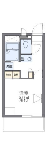 レオパレスＳＫＫ・マンションⅢの間取り