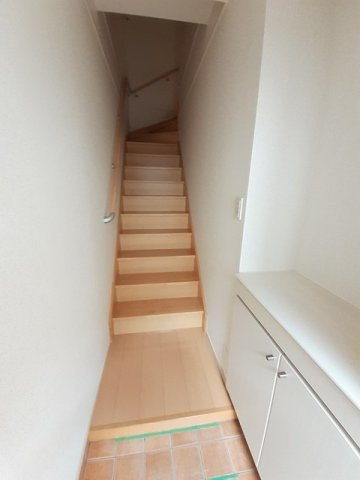 アルファⅡの玄関