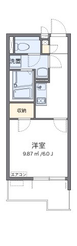 クレイノエスポワールＫの間取り|代表的な間取のため実際の間取とは異なる場合があります