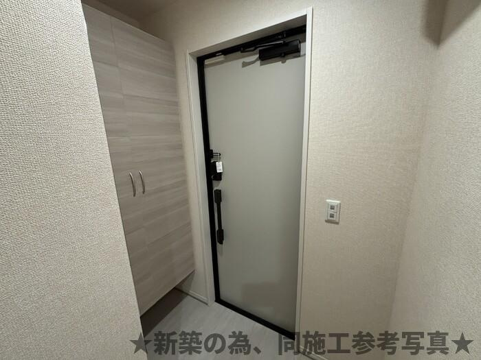 ホープハイツの玄関