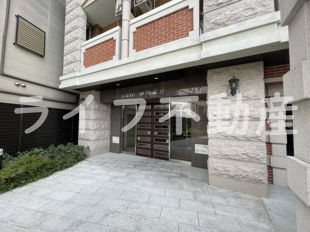 Luxe布施北Ⅱのエントランス|毎日通るエントランスはこのようになっています