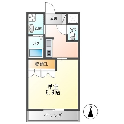 アクアマリンの間取り|間取図