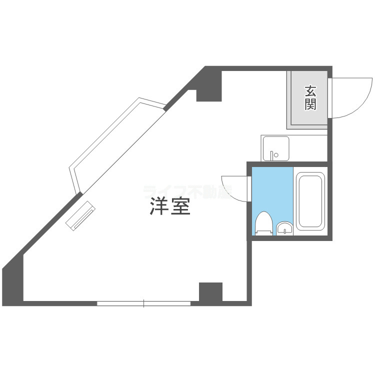 ノアーズアーク今里の間取り