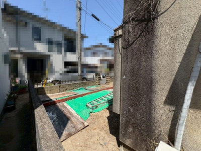 【外観】 | 今井　売土地 | 駐車もらくらく間口は約１２．８０ｍ♪ぜひ現地でお確かめください！